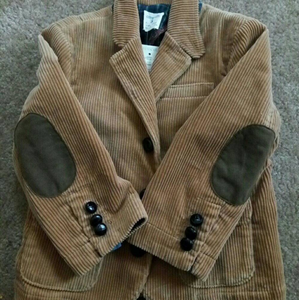 Crewcuts JCrew Kids Boys Corduroy Blazer Size S